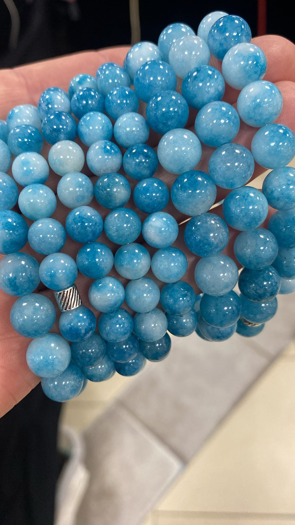 Larimar -rannekoru
