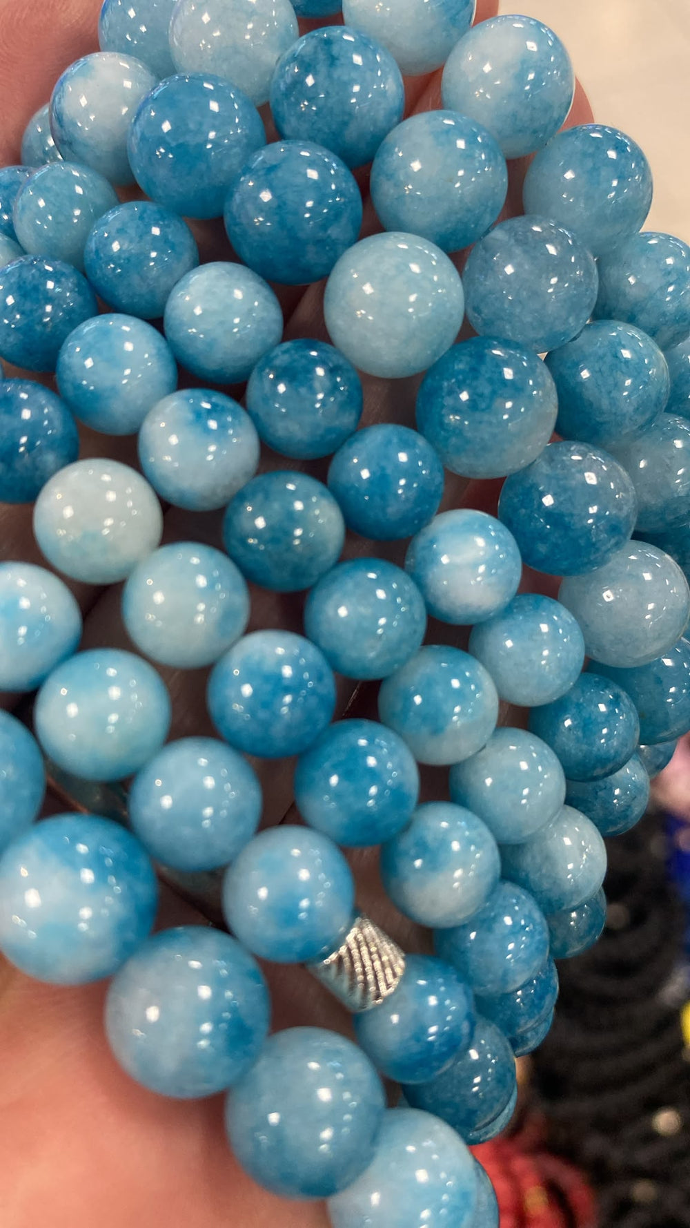 Larimar -rannekoru